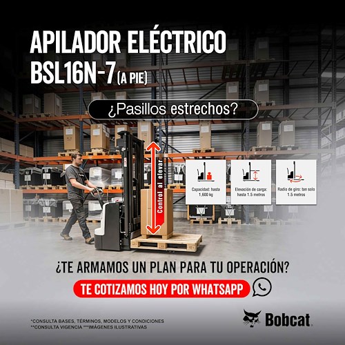 Apilador eléctrico Bobcat BSL16N-7