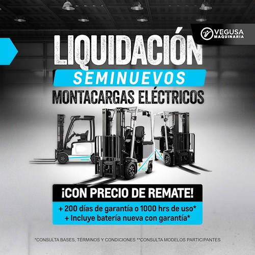 Liquidación de montacargas