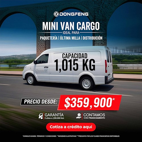 MINI VAN CARGO DONGFENG | 1,015 KG