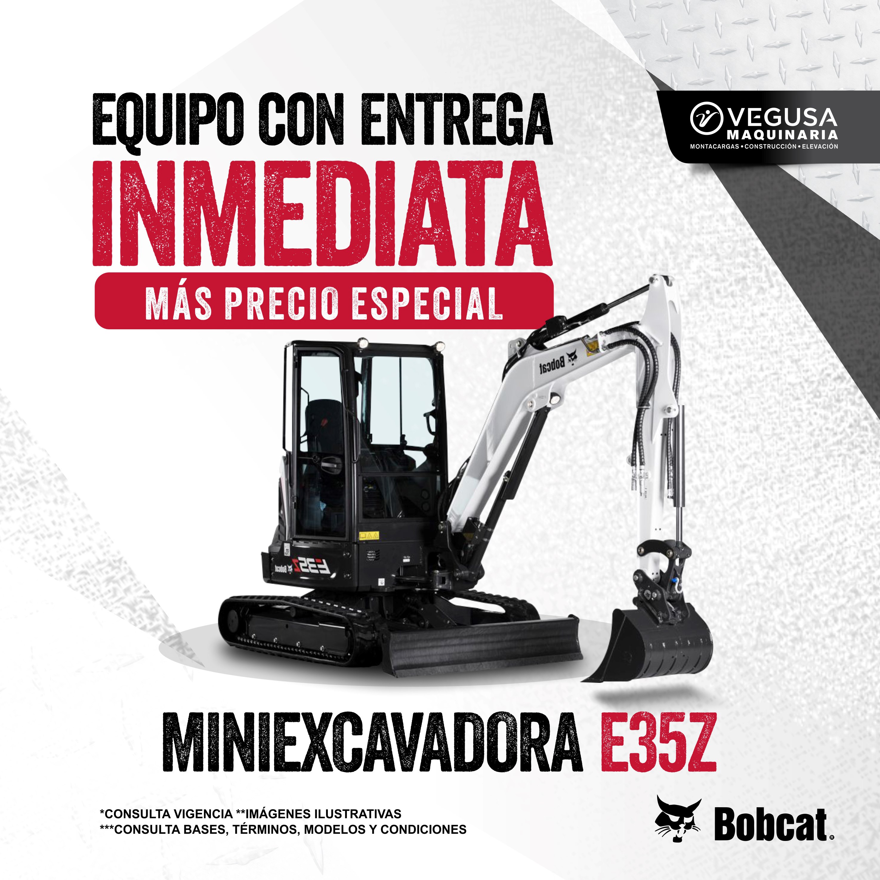 Miniexcavadora Bobcat E35Z